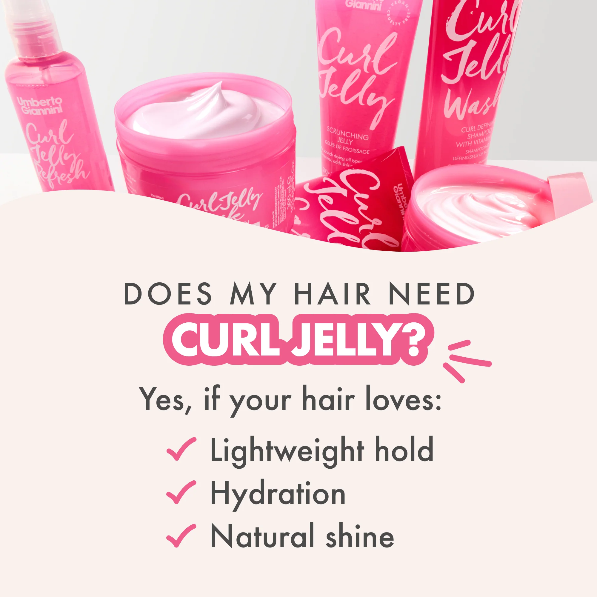 Curl Jelly Care De-Frizz Conditioner 250ml - Image 4