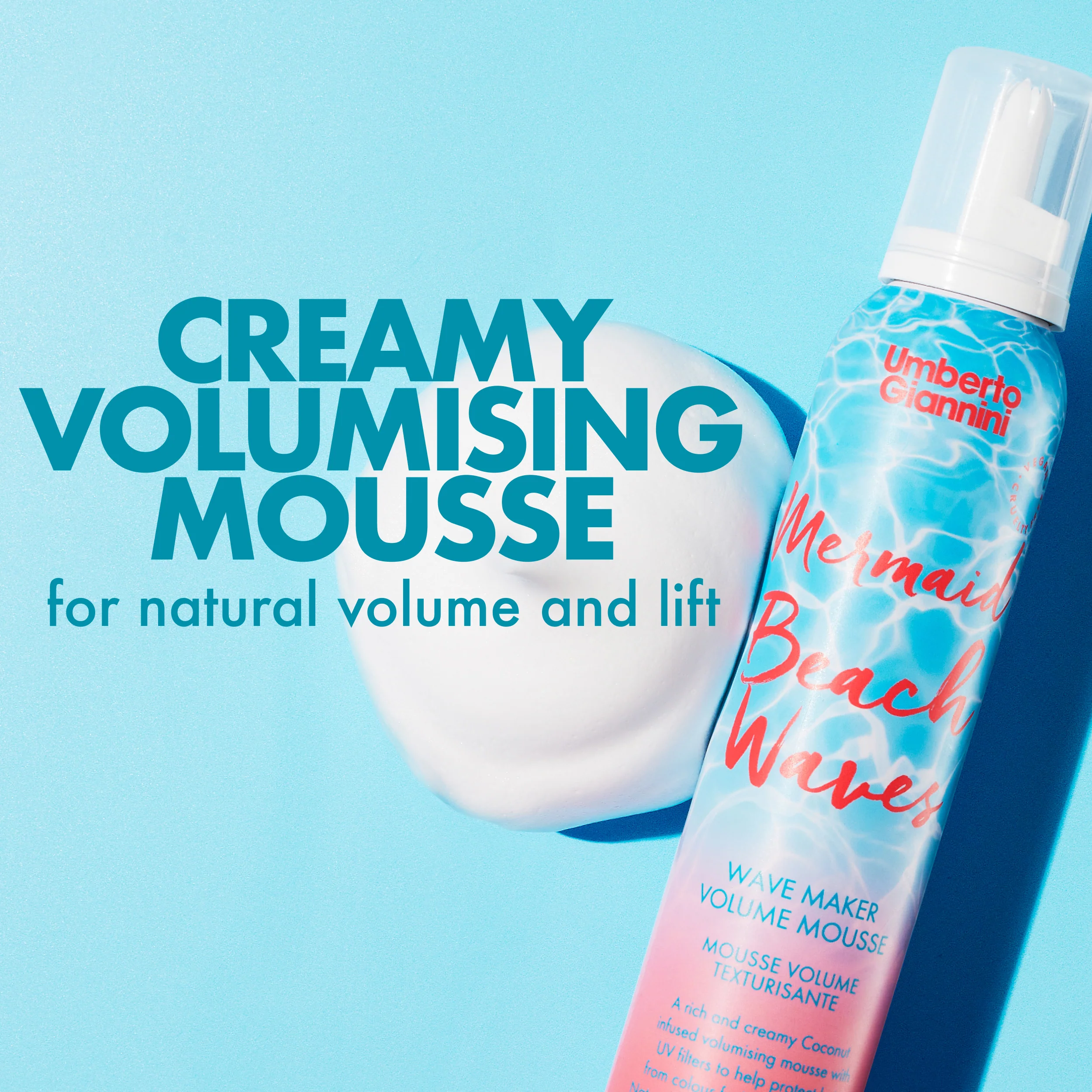 Mermaid Beach Waves Wave Maker Volume Mousse 200ml - Image 5