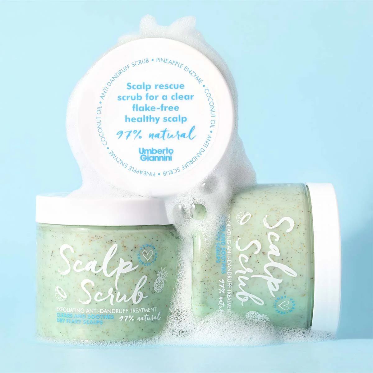 Scalp Scrub Exfoliating Anti-Dandruff Treatment 250g - Image 5