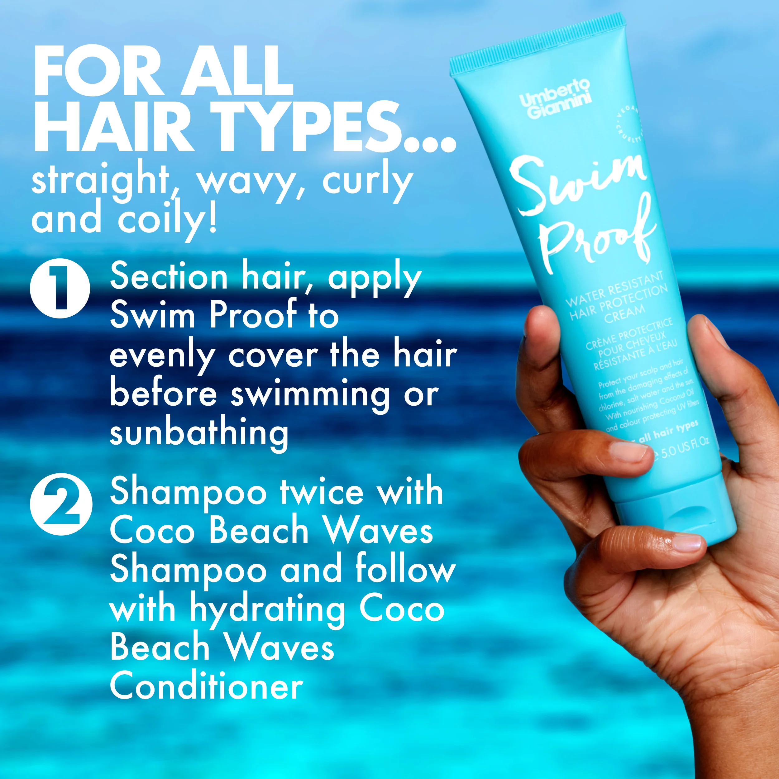 Swim Proof Hair Protection Cream 150ml - Image 3