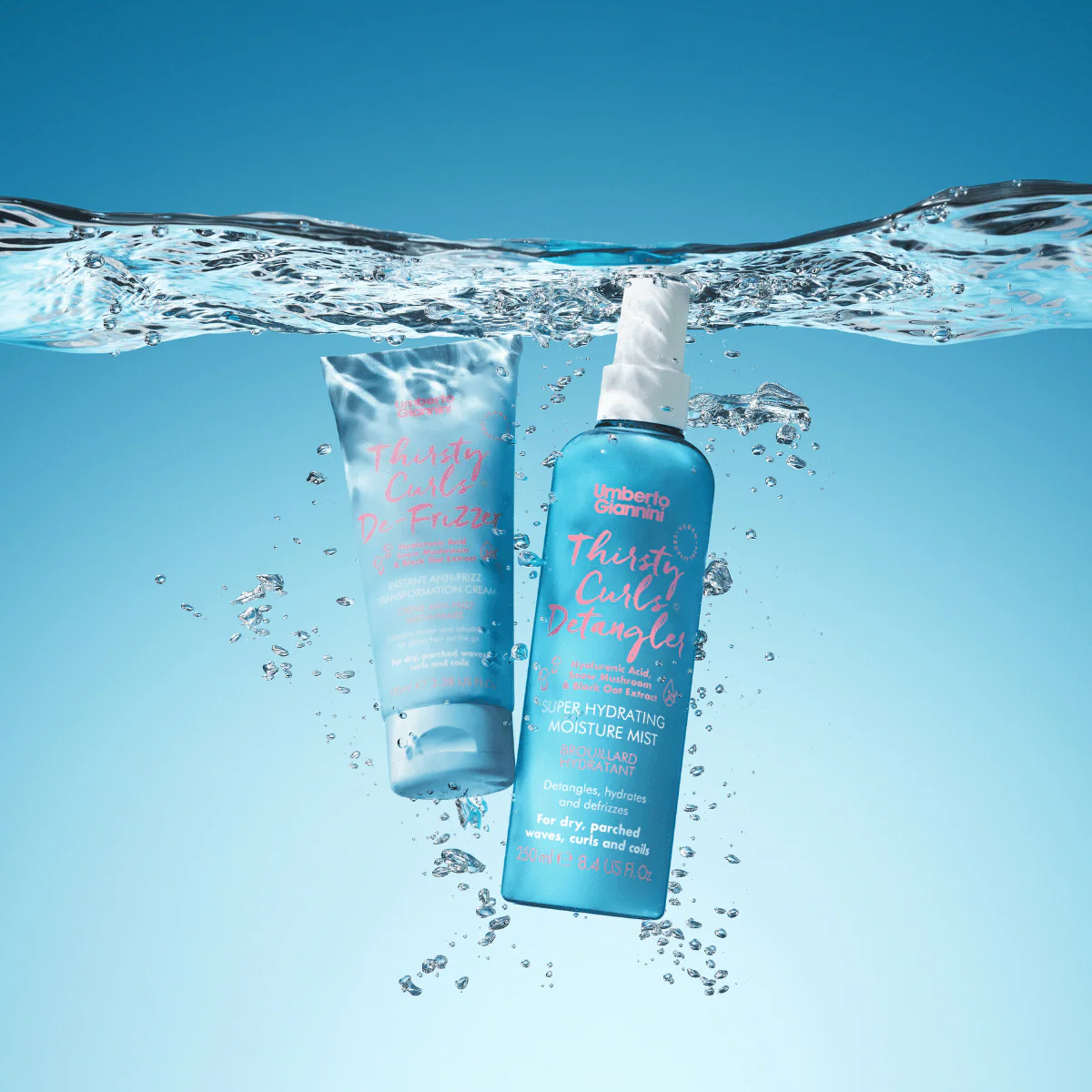 Thirsty Curls Detangler Super Hydrating Moisture Mist 250ml - Image 3