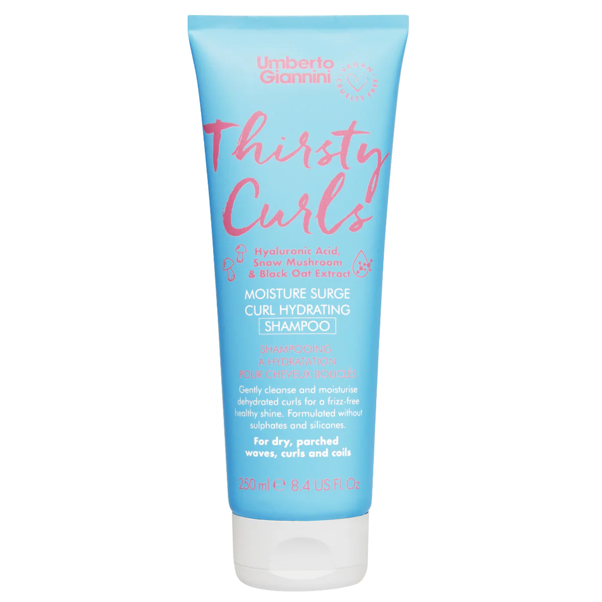 Thirsty Curls Moisture Surge Curl Hydrating Shampoo 250ml - Image 5